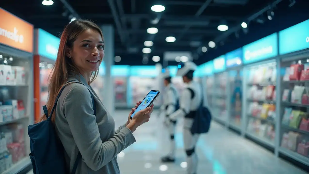 IA transformando el comercio: experiencia inmersiva.